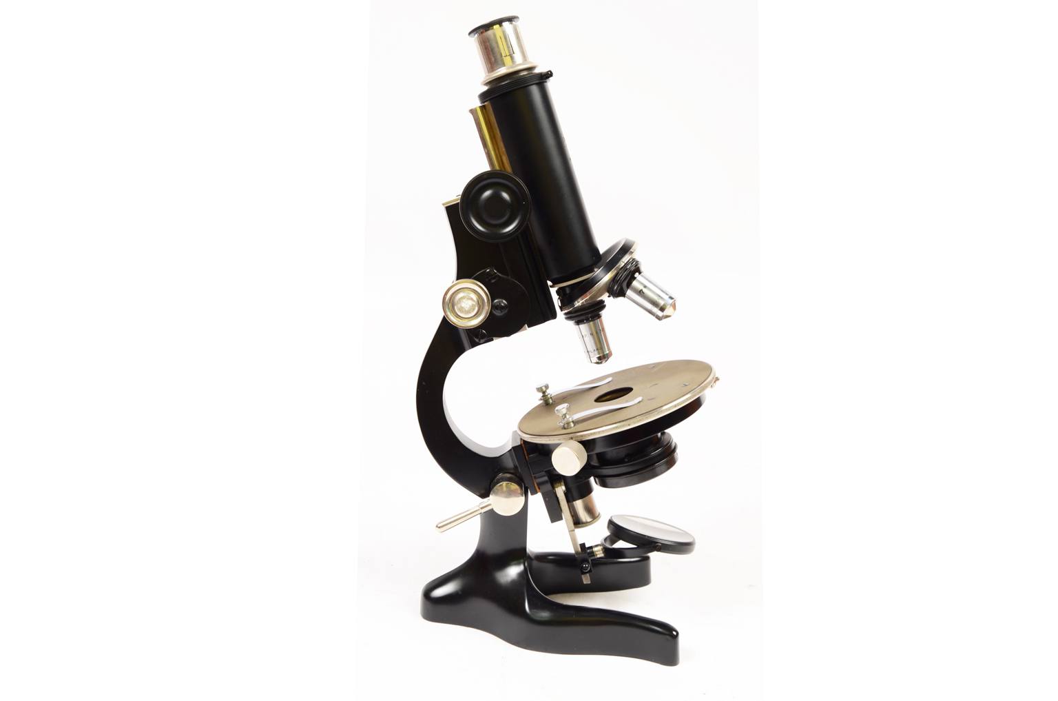 Strumenti medici d'epoca/650-Microscopio antico