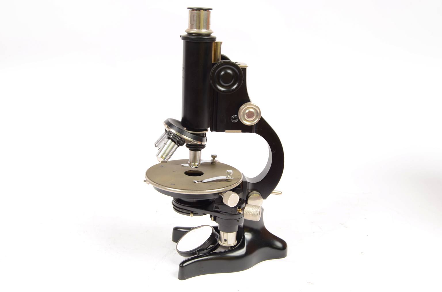 Strumenti medici d'epoca/650-Microscopio antico