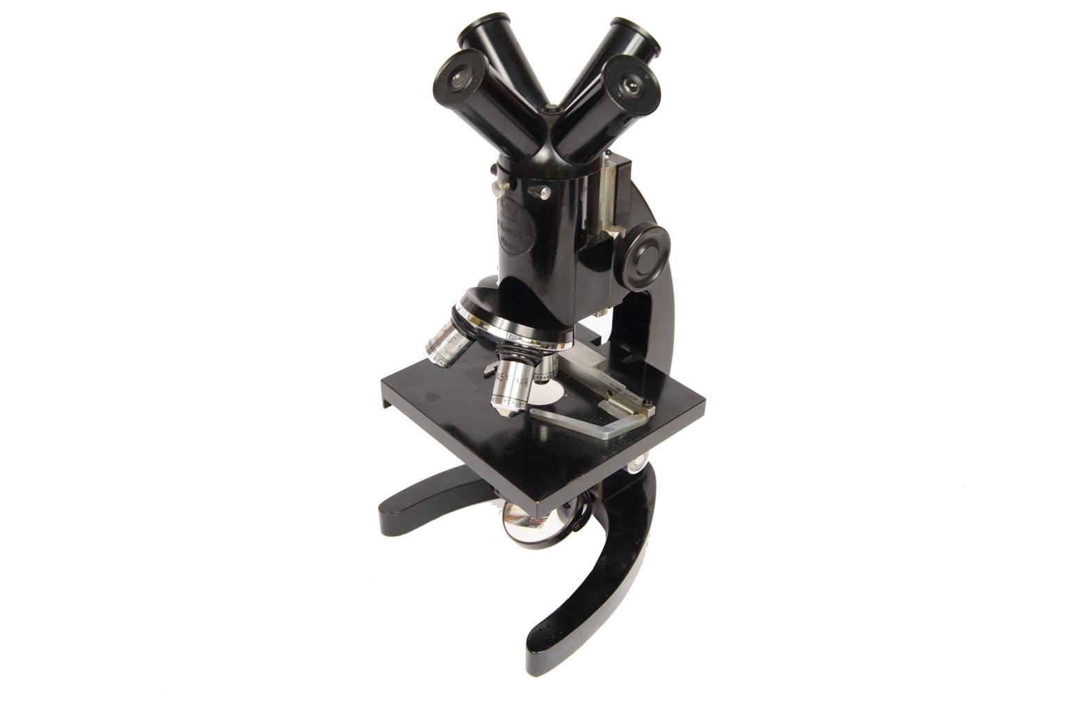 Old medical instruments/651-Vintage microscope