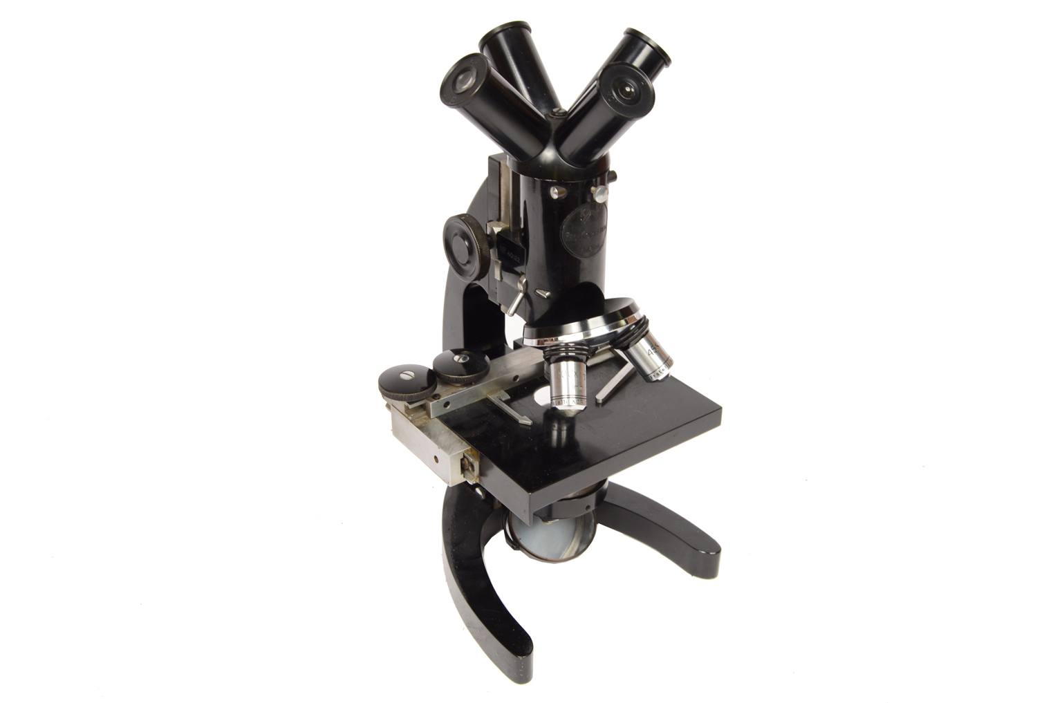 Old medical instruments/651-Vintage microscope