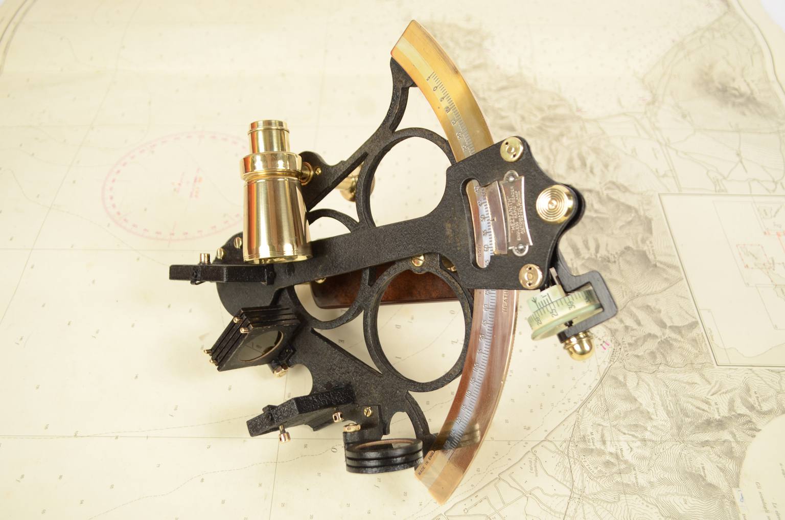 Nautical antiques/6539-Antique sextant