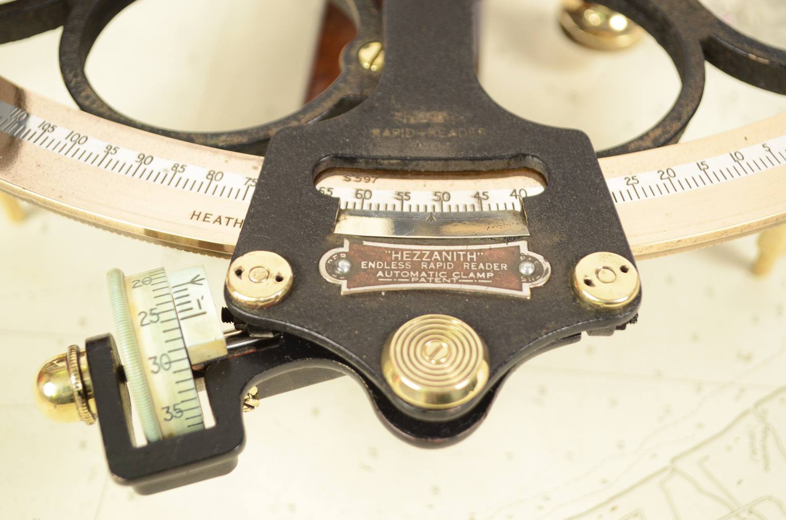 Nautical antiques/6539-Antique sextant