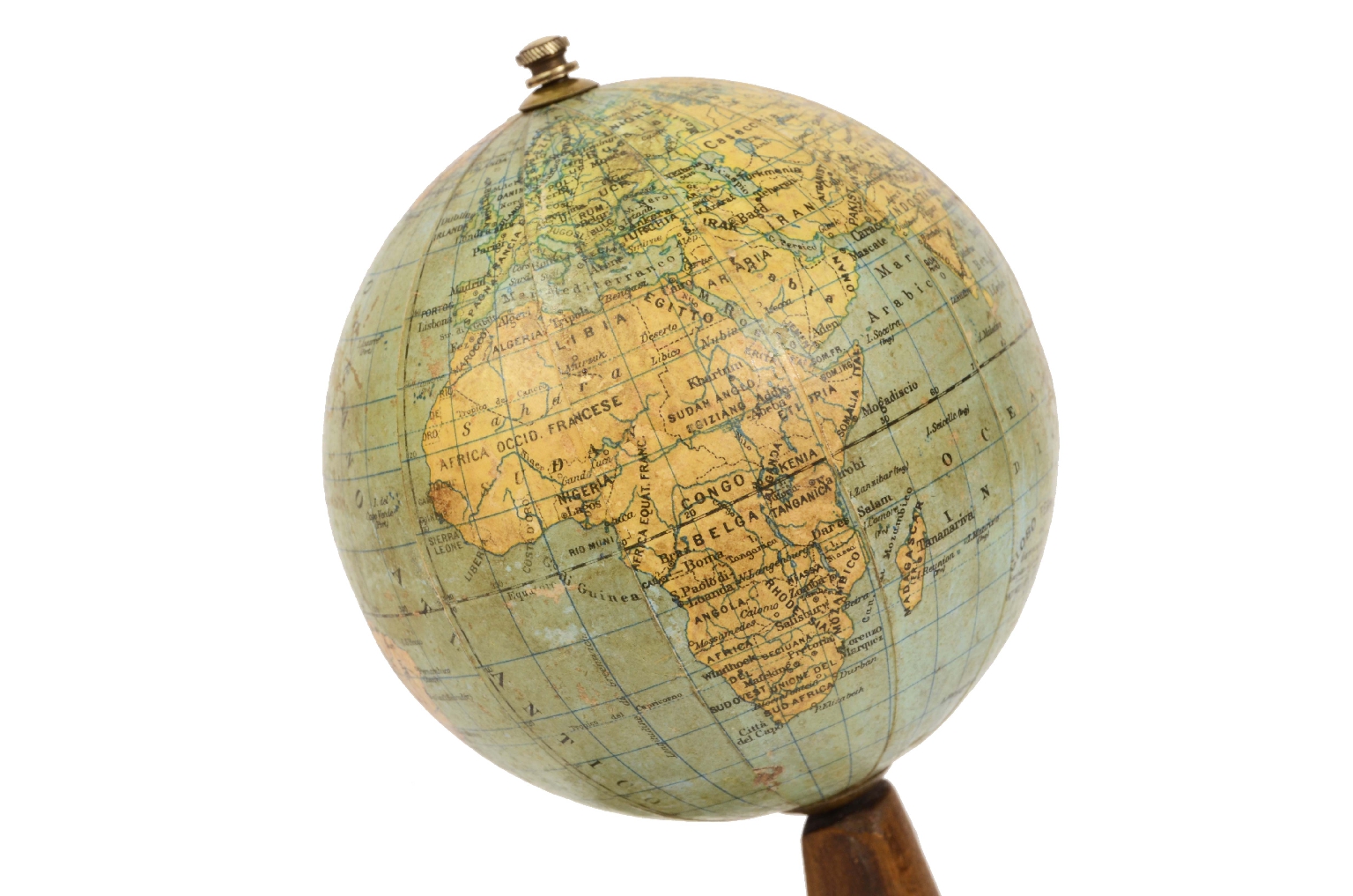 Antique globes-world maps/6572A-Small Terrestrial Globe