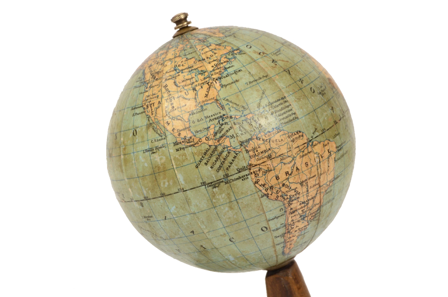 Antique globes-world maps/6572A-Small Terrestrial Globe