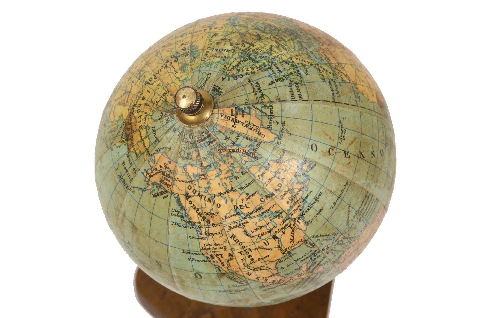 Antique globes-world maps/6572A-Small Terrestrial Globe