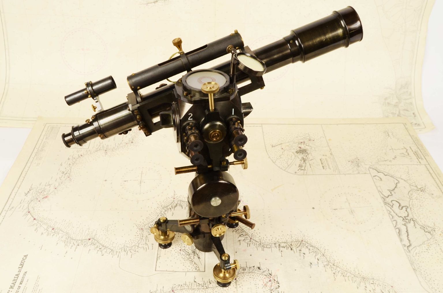 Strumenti di misura antichi/666-Tacheometro Cleps