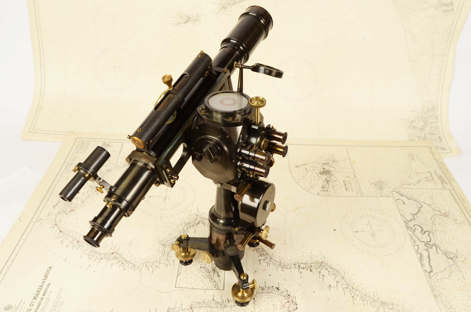 Strumenti di misura antichi/666-Tacheometro Cleps