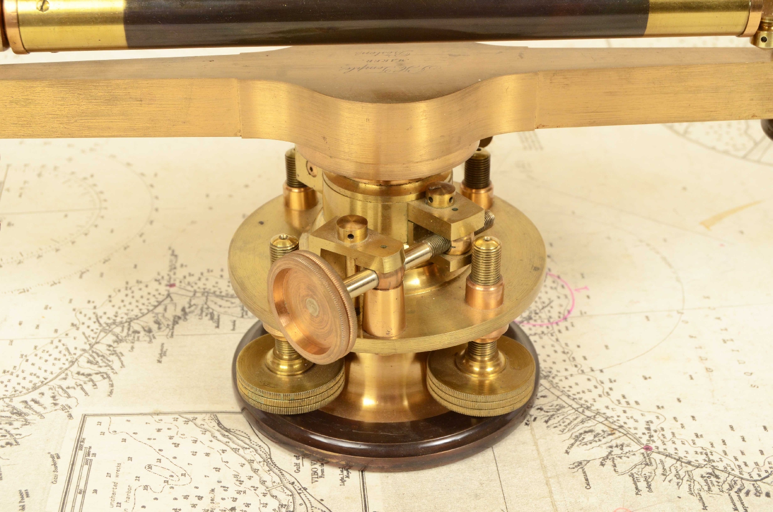 Antique measuring instruments/668-Topographic Level