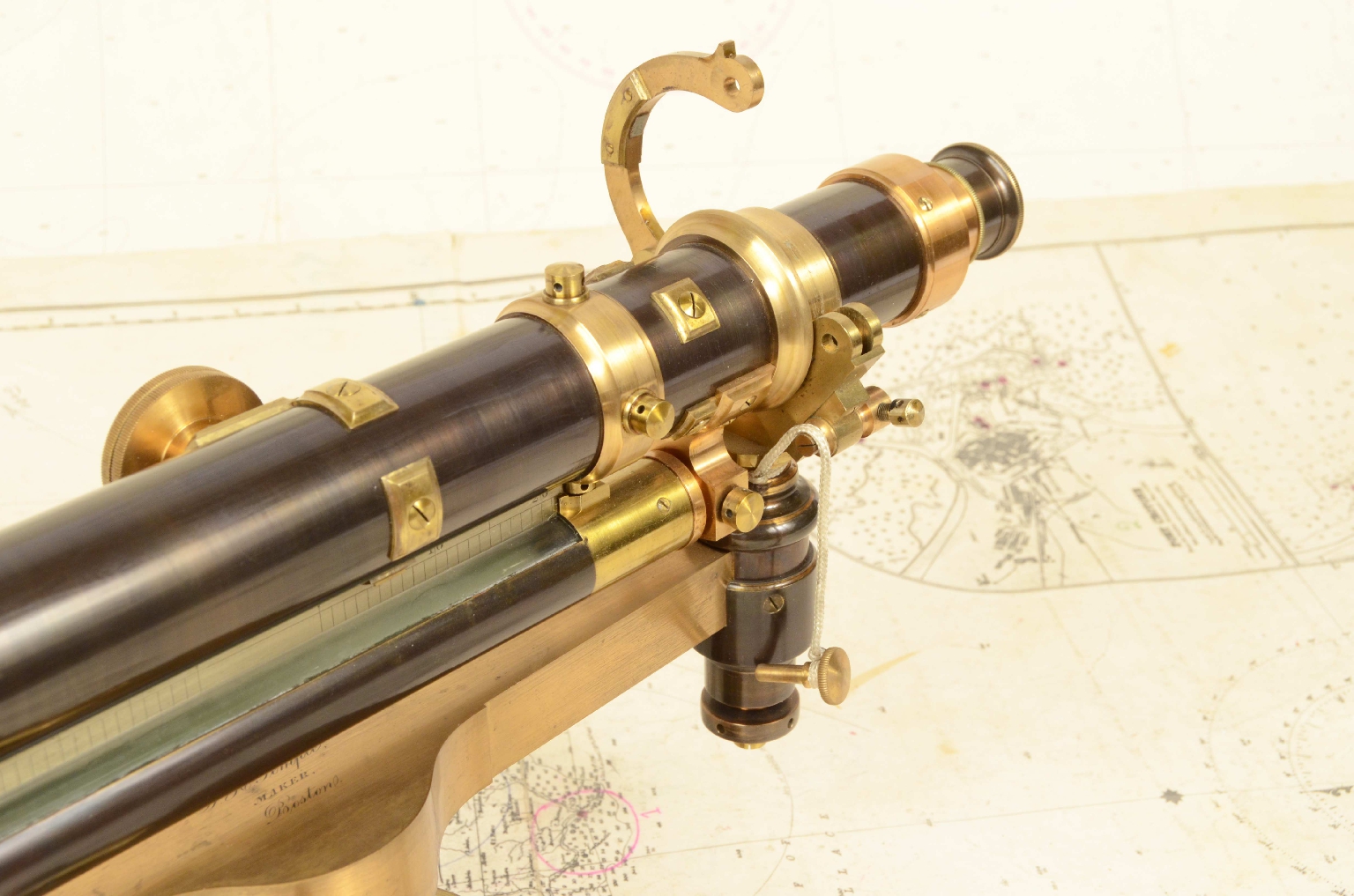 Antique measuring instruments/668-Topographic Level