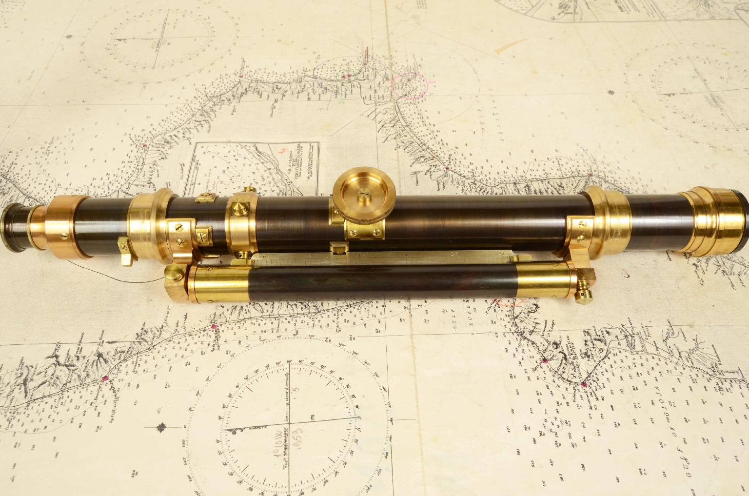 Antique measuring instruments/668-Topographic Level