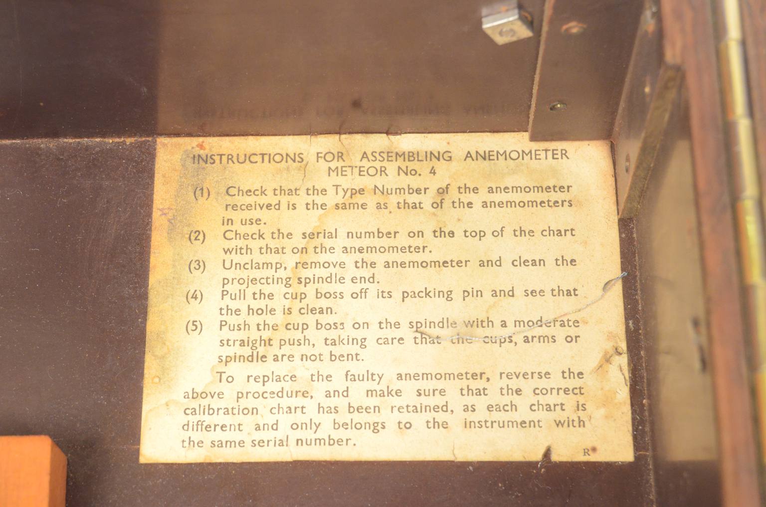 Antique measuring instruments/6715-Casella Anemometer