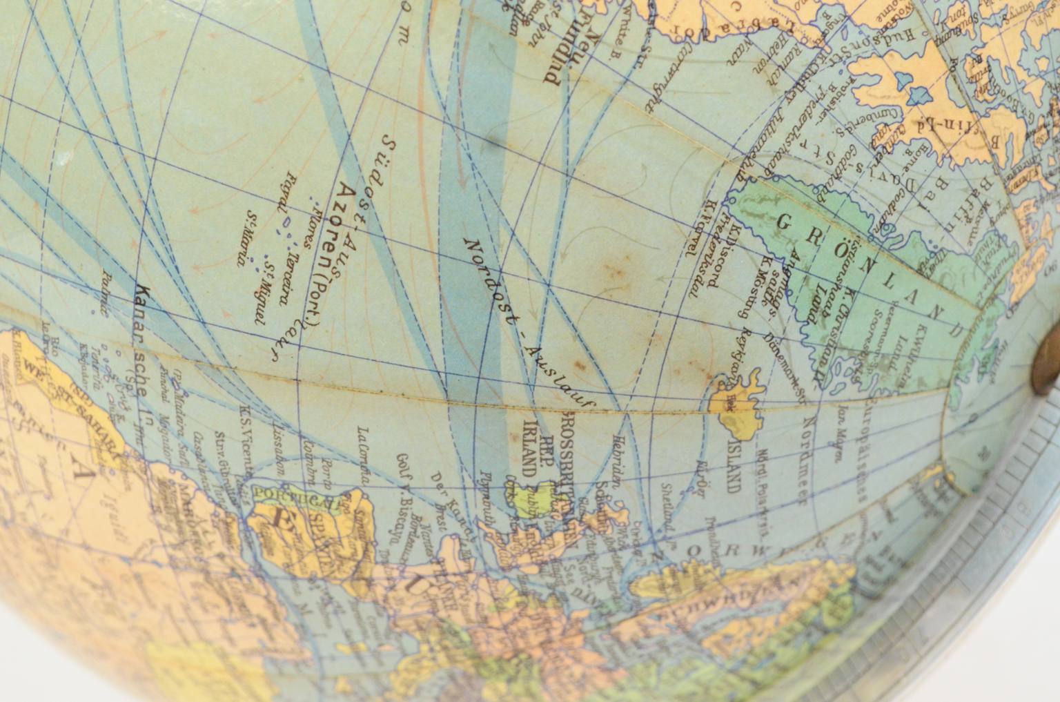 Antique globes-world maps/6746-Columbus globe