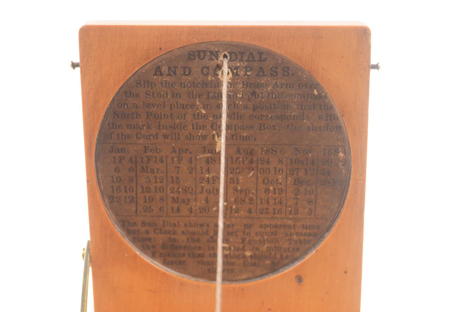 Antique compasses/6787-Antique sundial