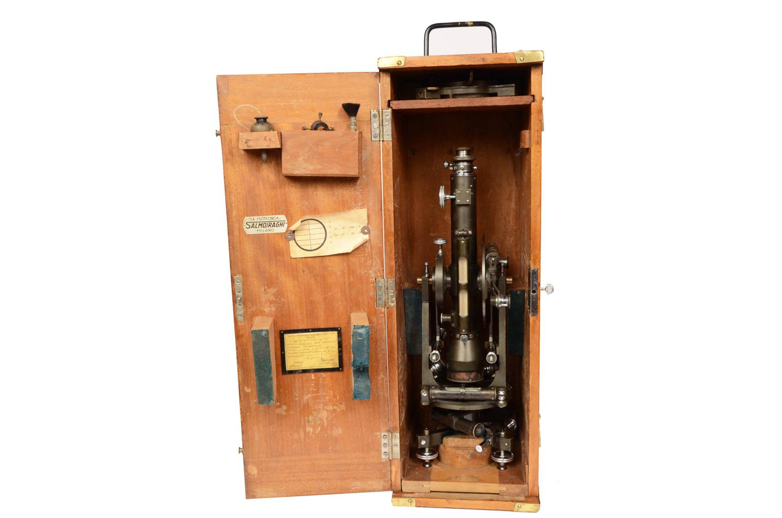 Antique measuring instruments/6898-Salmoiraghi tacheometer