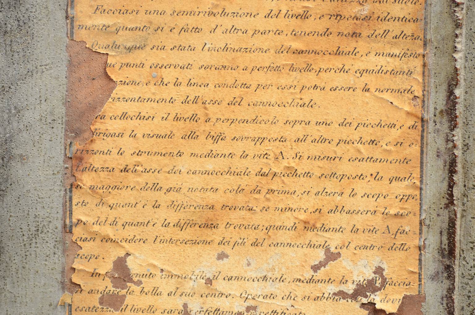 Strumenti di misura antichi/6968-Livello antico