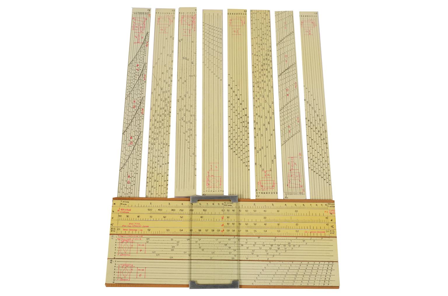 Antique measuring instruments/6970-Vintage slide rule