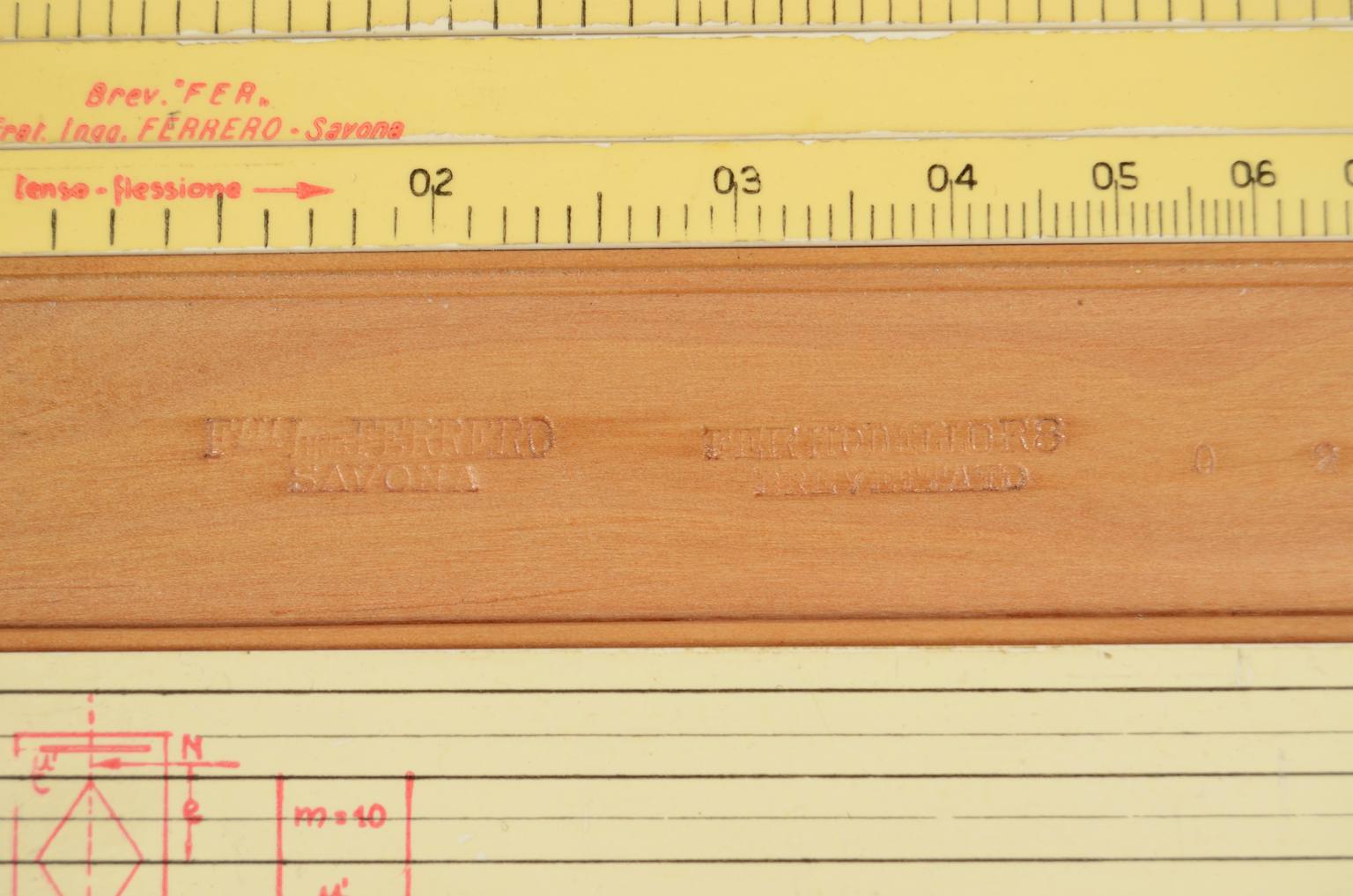 Antique measuring instruments/6970-Vintage slide rule