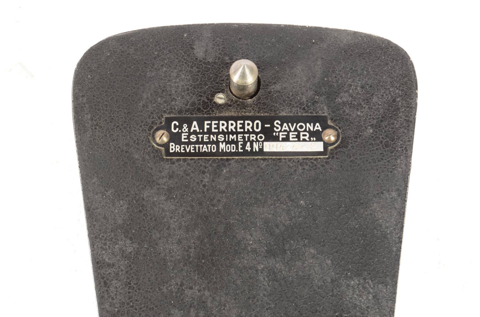 Strumenti di misura antichi/6971-Estensimetro Ferrero