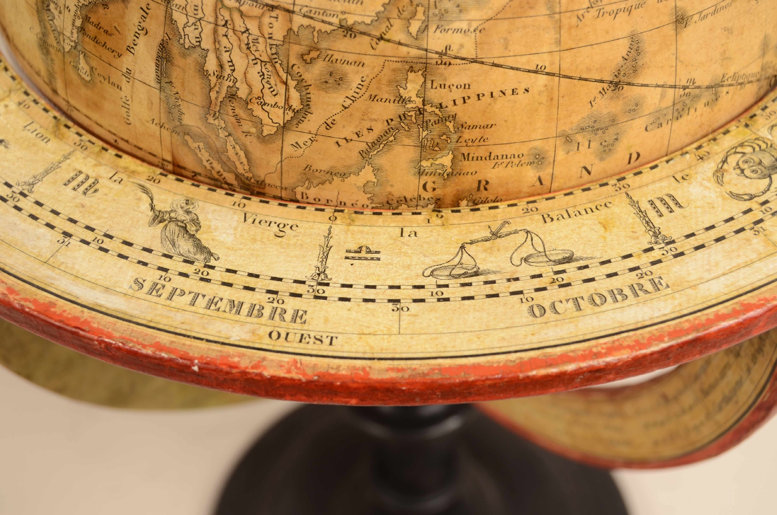 Antique globes-world maps/703-Antiques Pair Globes