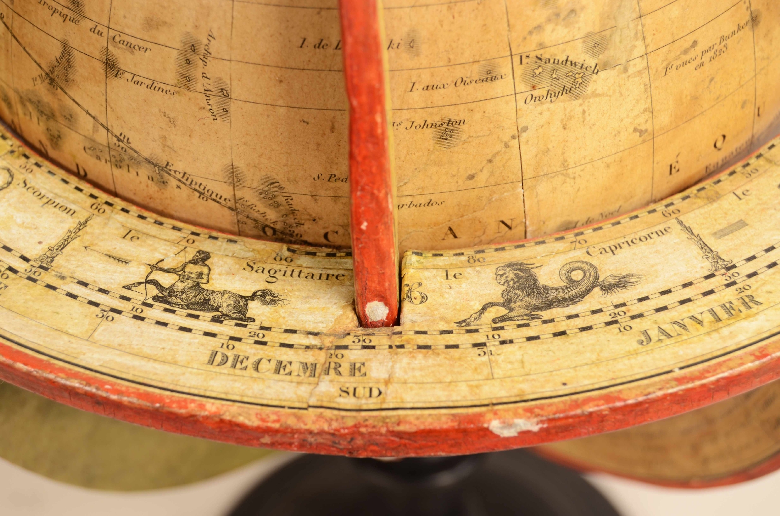 Antique globes-world maps/703-Antiques Pair Globes