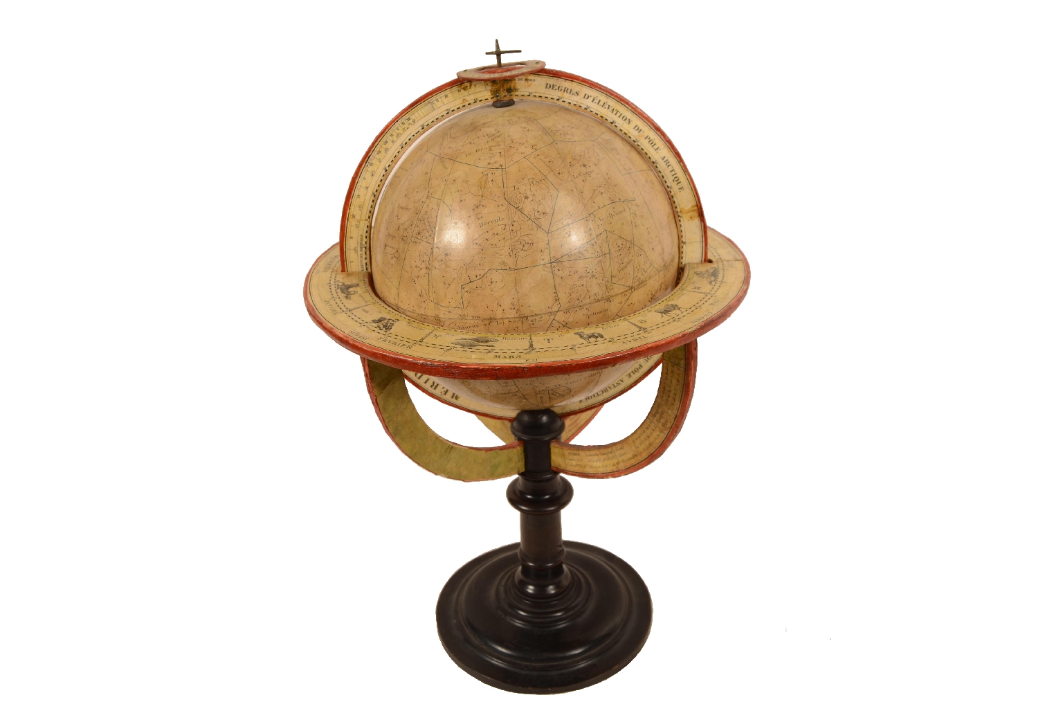Antique globes-world maps/703-Antiques Pair Globes