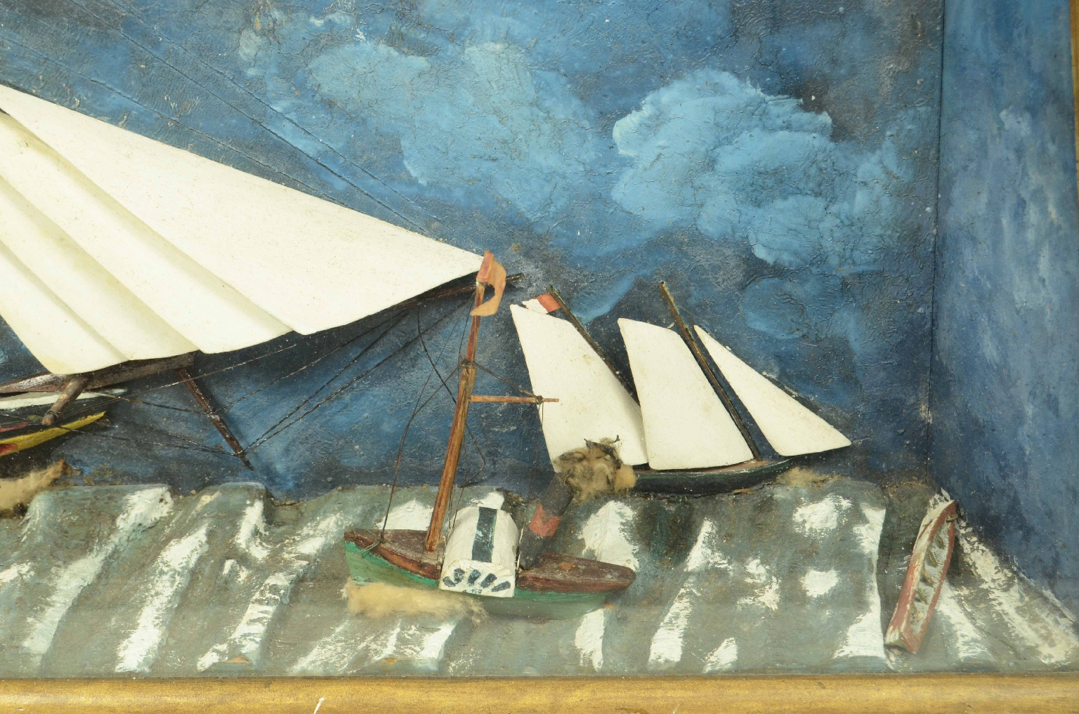 Old ship models/705-Nautical Diorama