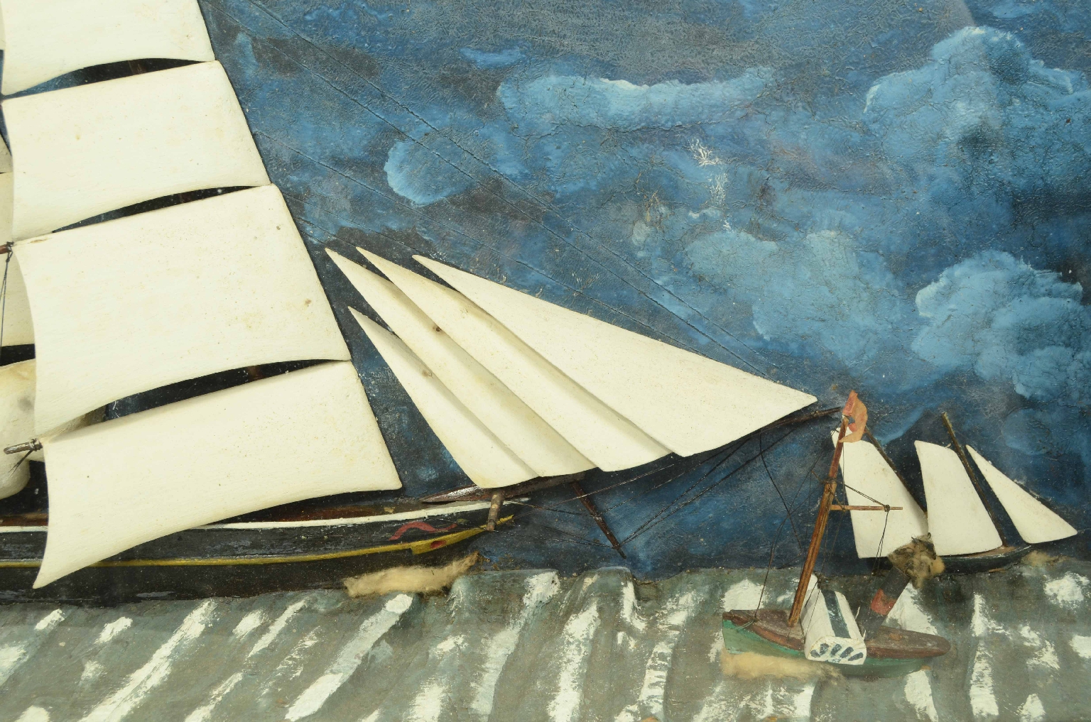 Old ship models/705-Nautical Diorama