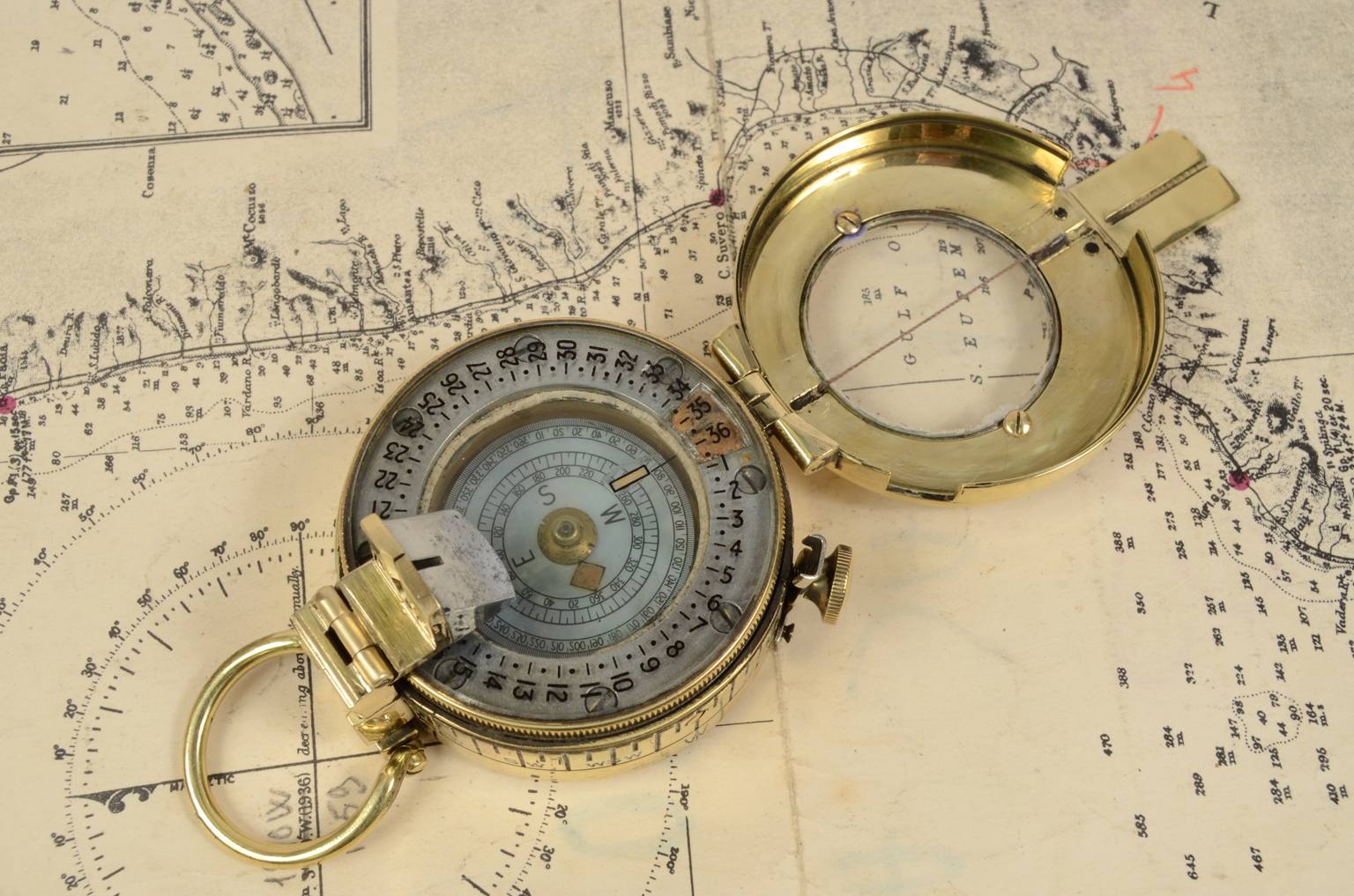 Antique compasses/7059-Compass WWII