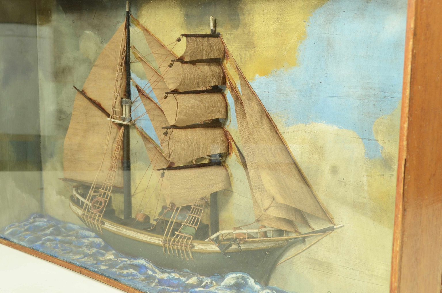 Modelli di navi d'epoca/706-Diorama Nautico