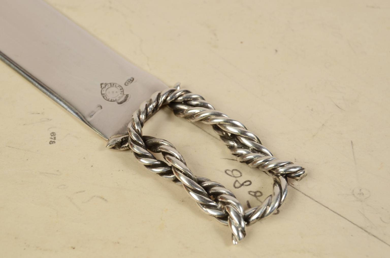 Nautical antiques/7060-Silver letter opener