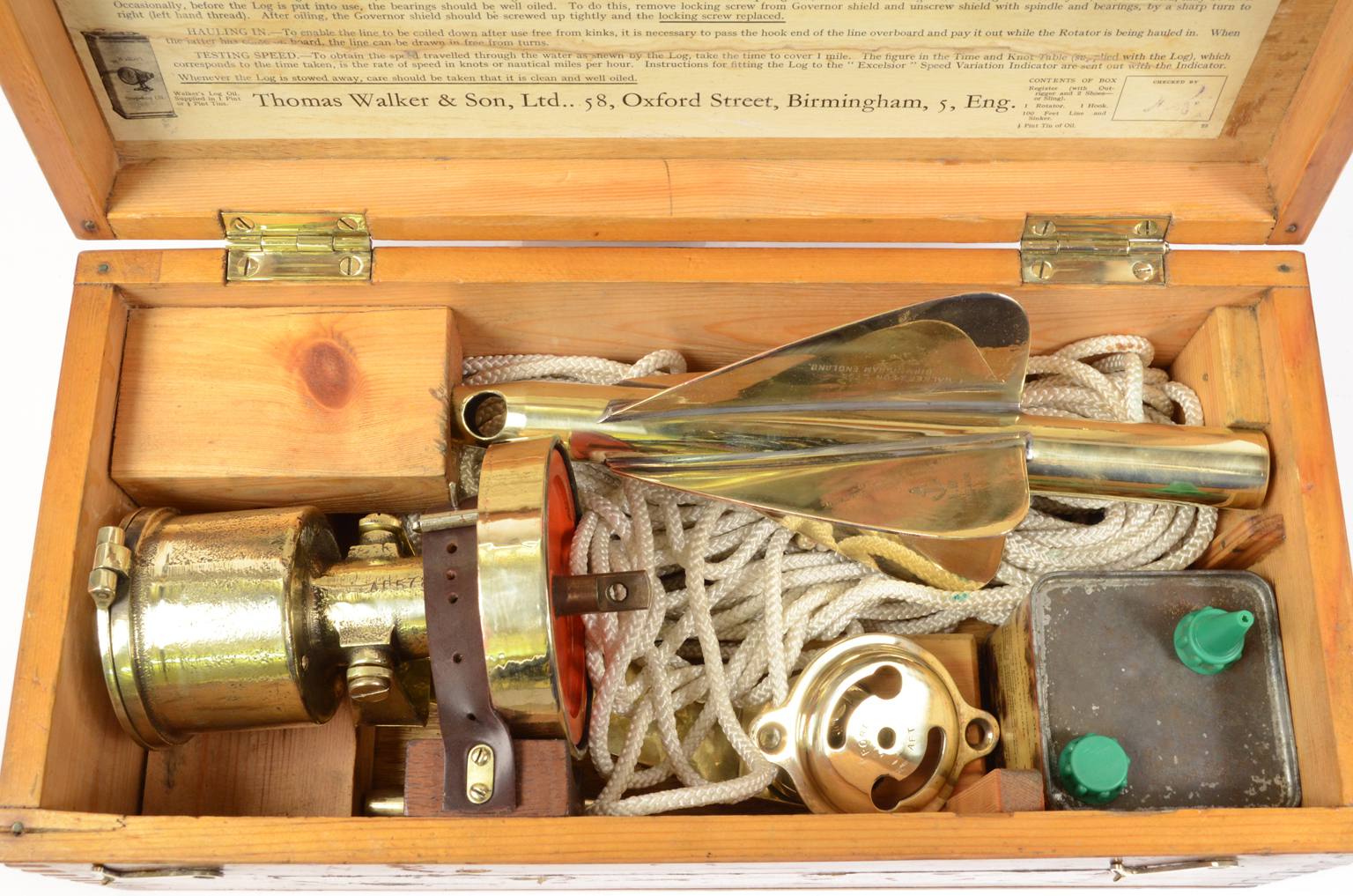 Nautical antiques/7070-Walker log