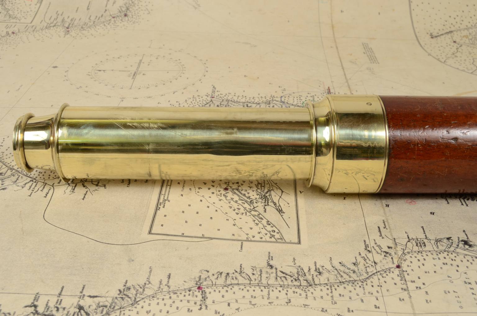 Antiquariato nautico/7079-Cannocchiale epoca