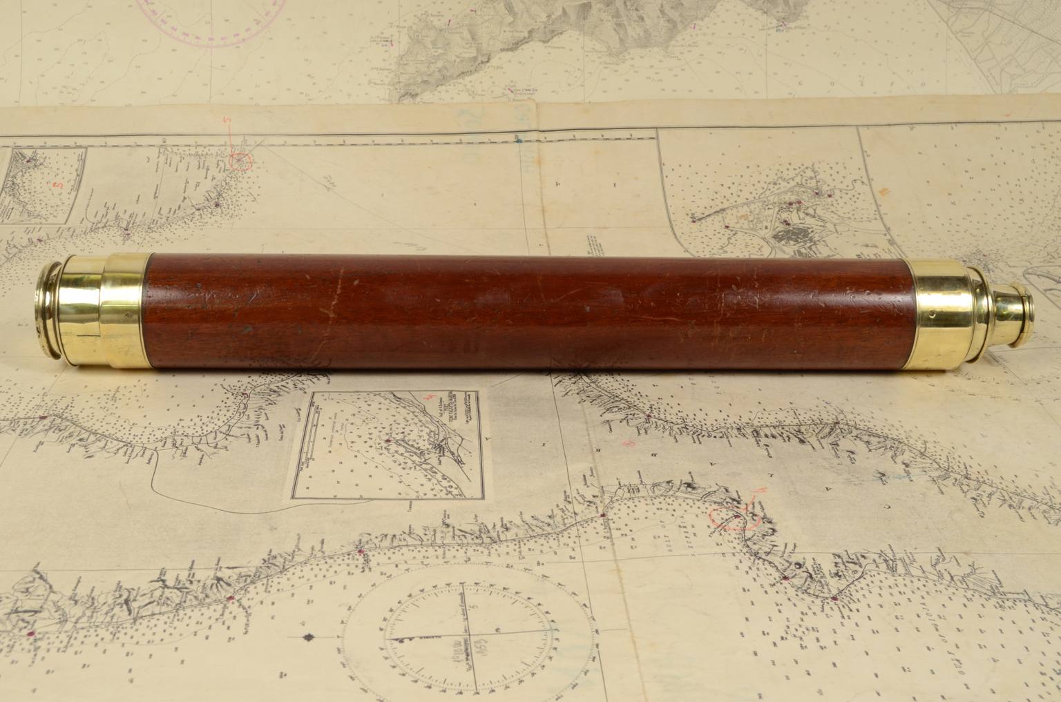 Antiquariato nautico/7079-Cannocchiale epoca