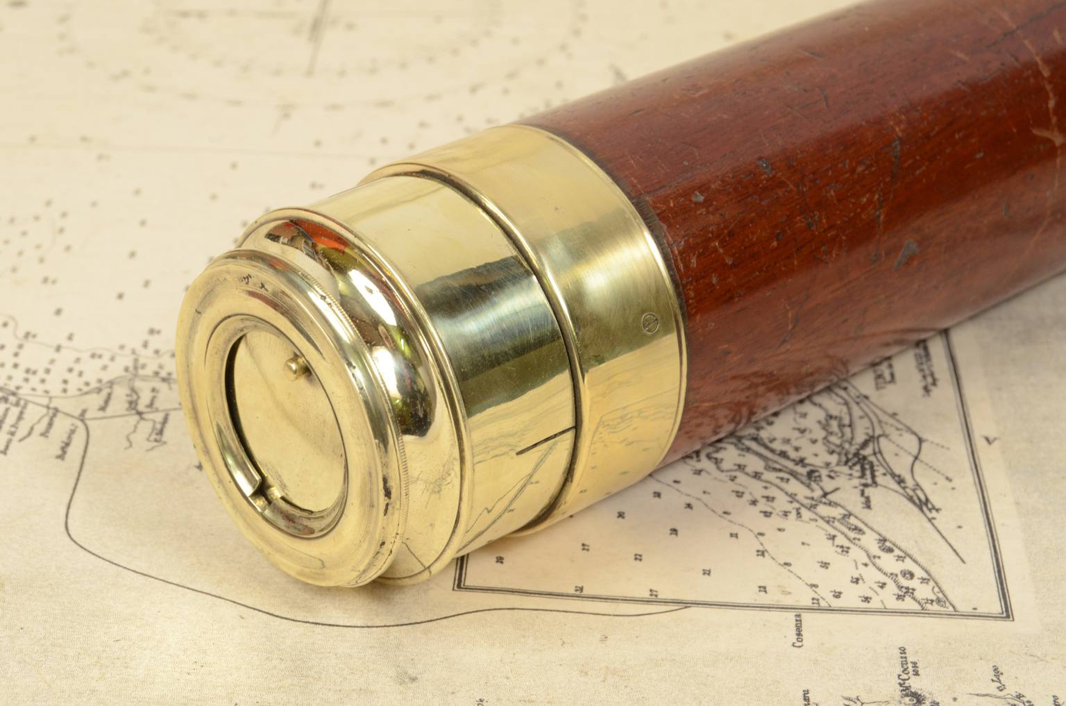 Antiquariato nautico/7079-Cannocchiale epoca