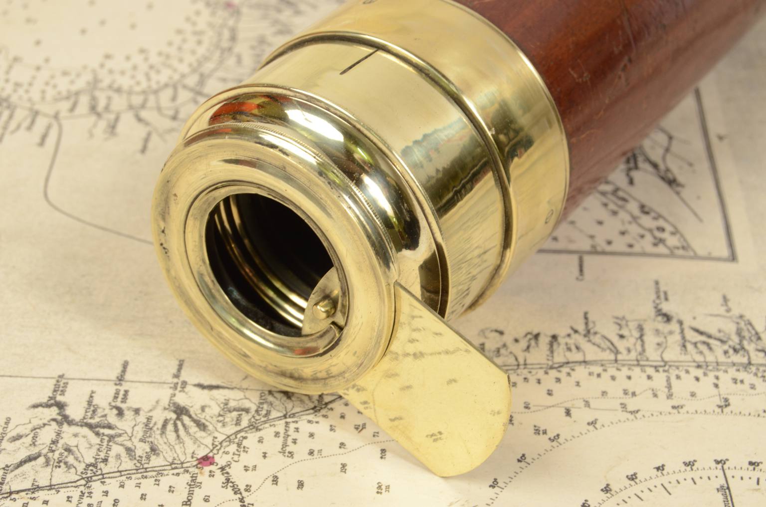 Antiquariato nautico/7079-Cannocchiale epoca