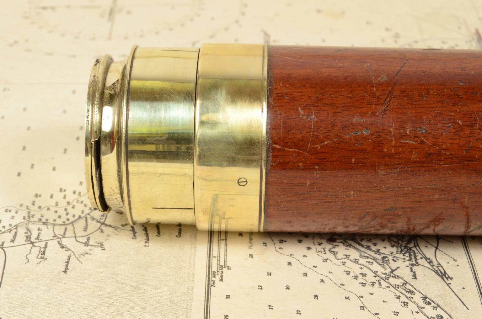 Antiquariato nautico/7079-Cannocchiale epoca