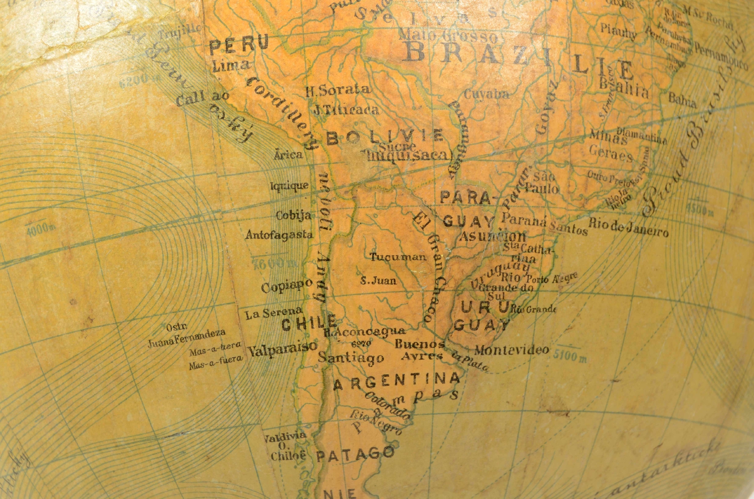 Antique globes-world maps/709-Terrestrial Globe