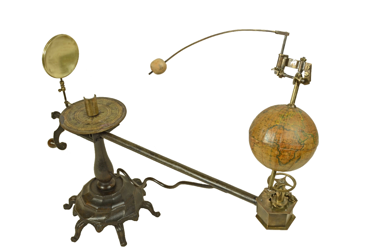 Antique astronomical instruments/711-Mechanical Planetarium