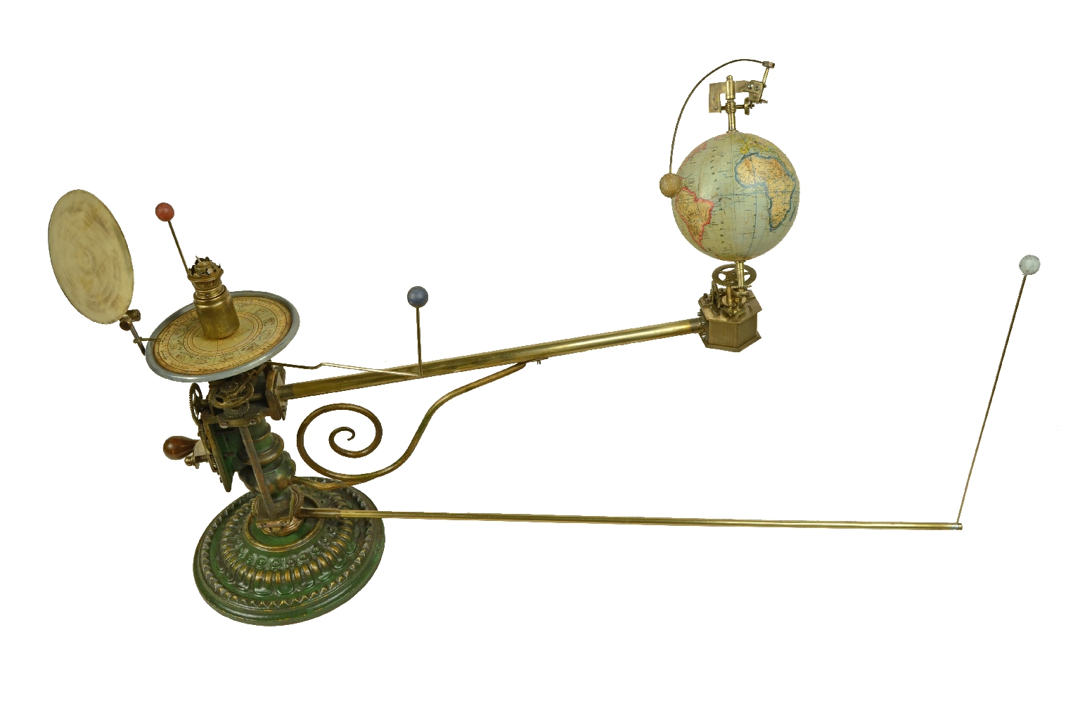 Antique astronomical instruments/712-Mechanical Tellurium