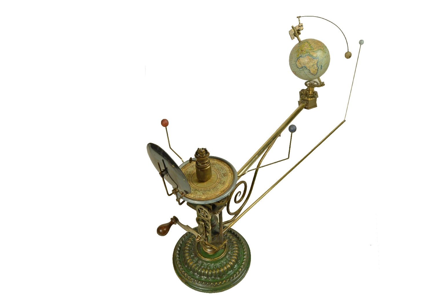 Antique astronomical instruments/712-Mechanical Tellurium