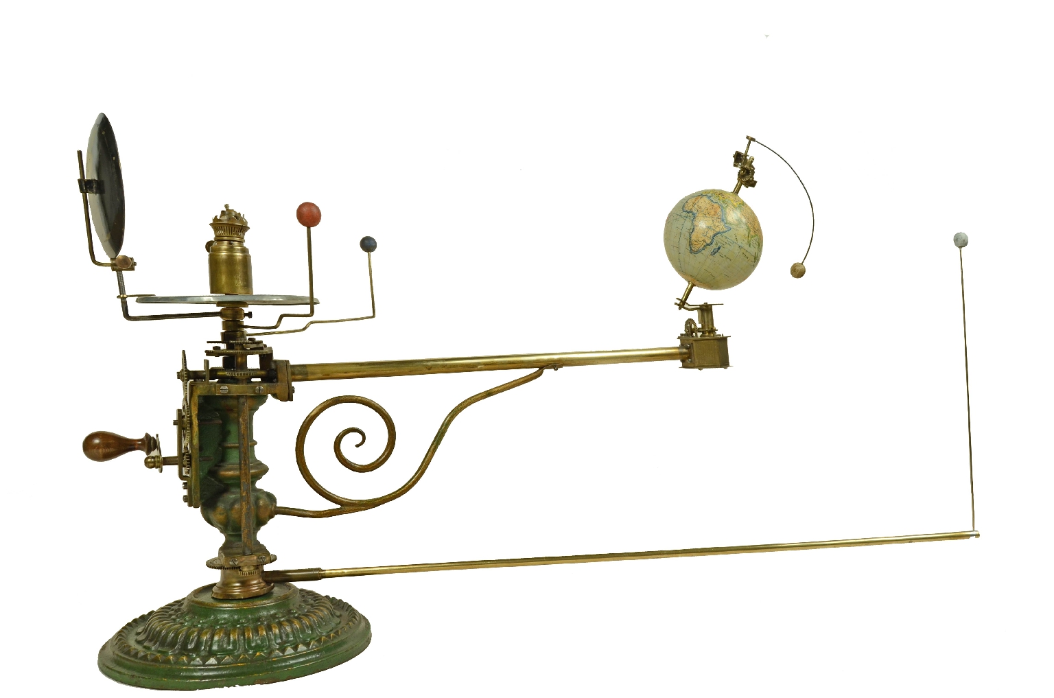Antique astronomical instruments/712-Mechanical Tellurium