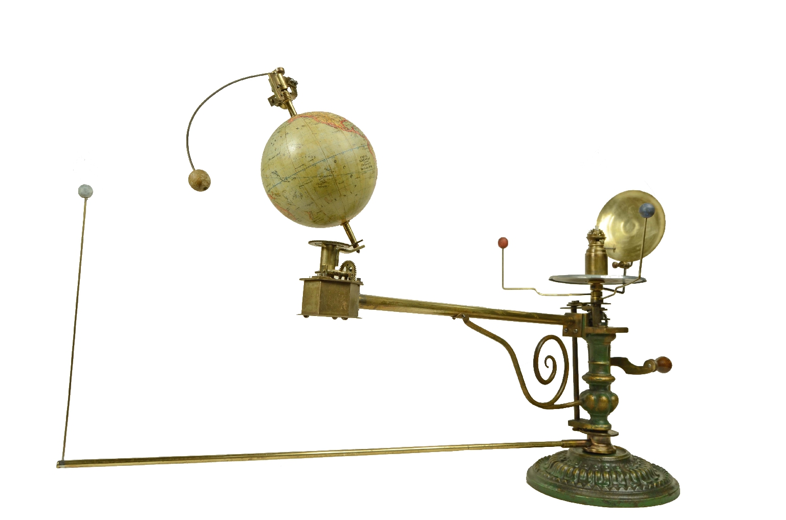 Antique astronomical instruments/712-Mechanical Tellurium