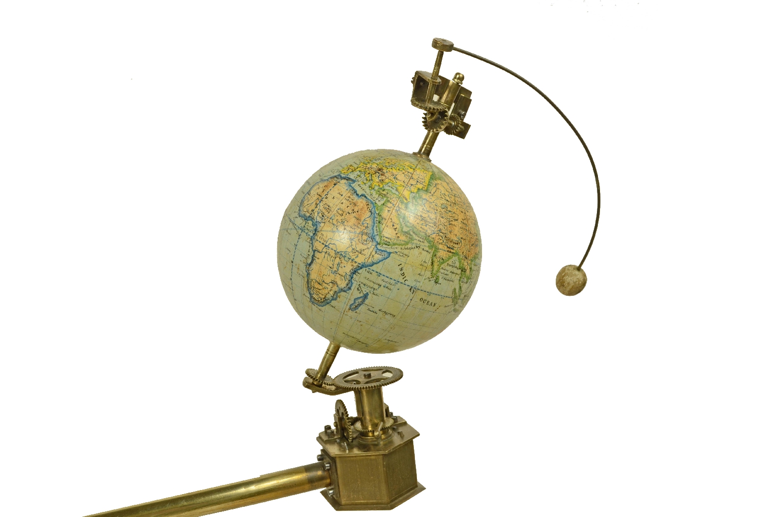 Antique astronomical instruments/712-Mechanical Tellurium