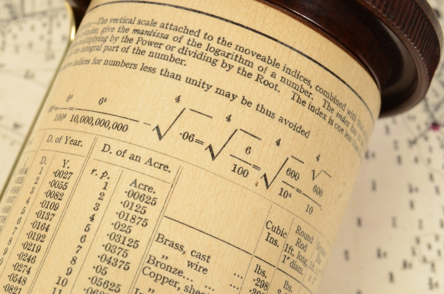 Strumenti di misura antichi/7122-Fuller Regolo Calcolatore