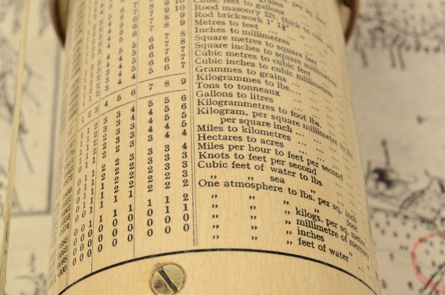 Strumenti di misura antichi/7122-Fuller Regolo Calcolatore