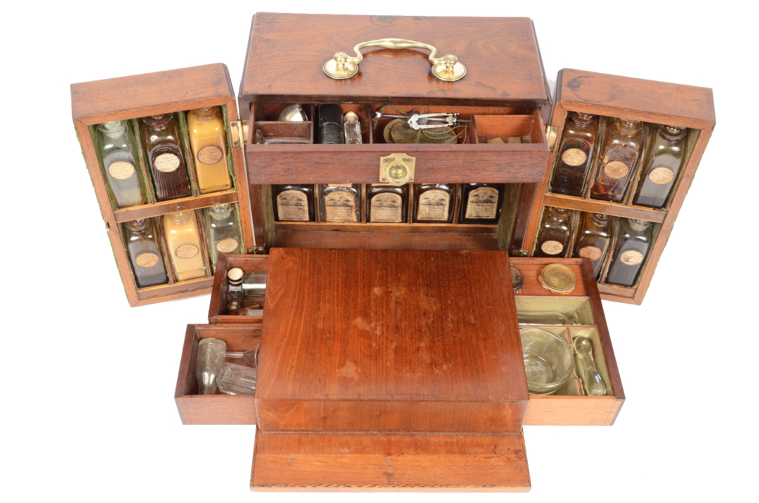 Old medical instruments/7136-Apothecary Cabinet