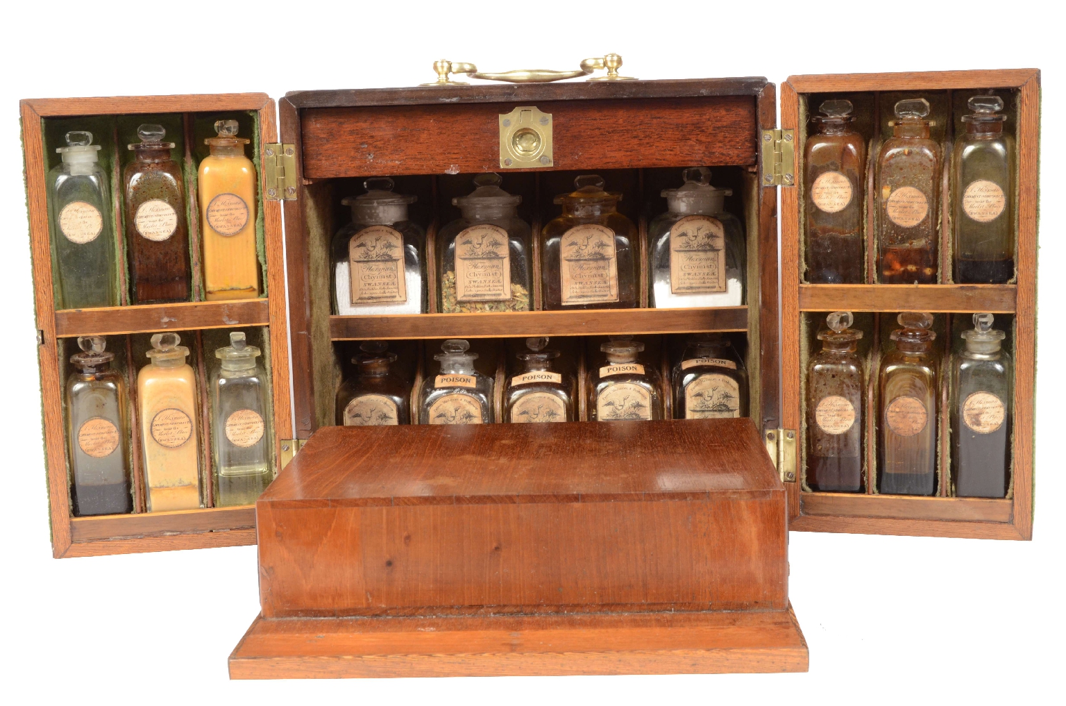Old medical instruments/7136-Apothecary Cabinet
