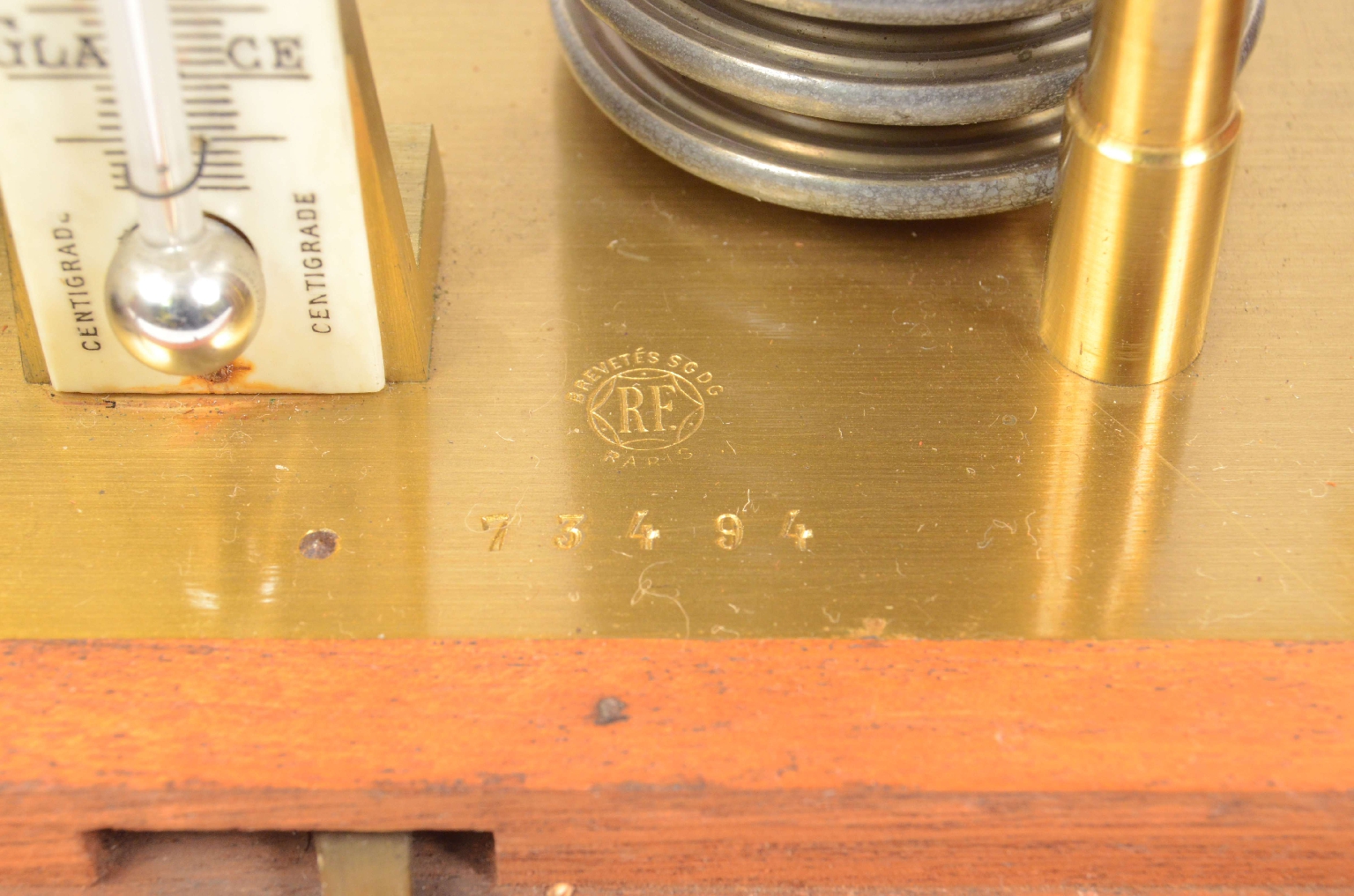 Nautical antiques/7148-Recorder Barograph