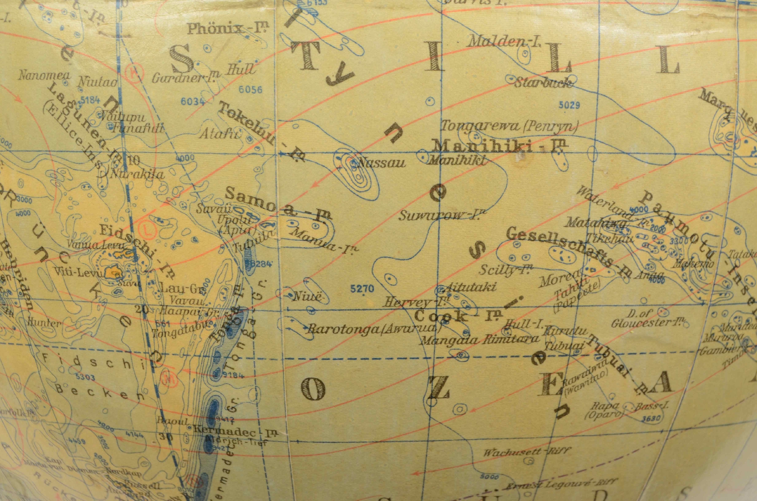Antique globes-world maps/7213-Terrestrial Globe