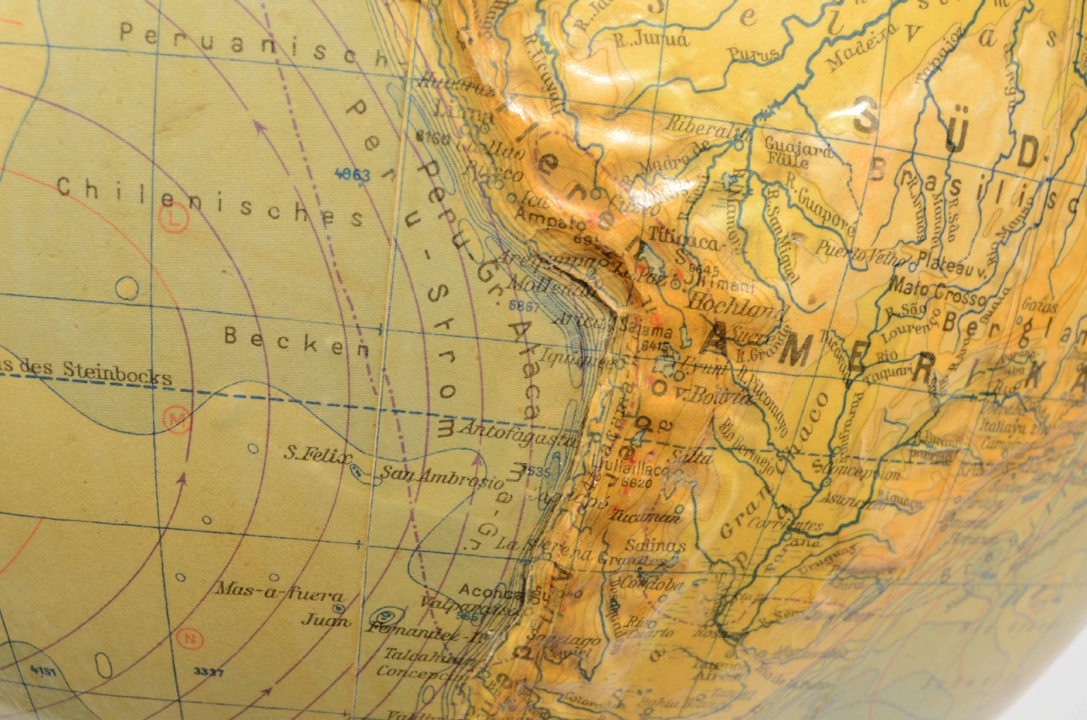 Antique globes-world maps/7213-Terrestrial Globe